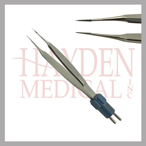 [218-002SS] McPherson Bipolar Forceps non-insulated